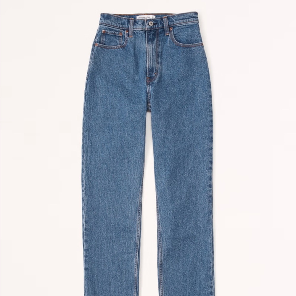 Abercrombie & Fitch 90s Straight Ultra High Rise (short)
